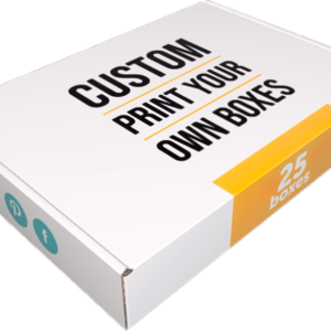 12x9x2 custom mailers (25 pack) with outside print