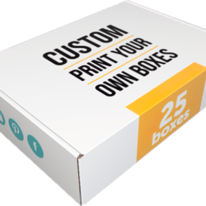 12x9x3 custom mailers (25 pack) with outside print