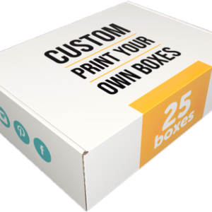13x10x4 custom mailers (25 pack) with outside print