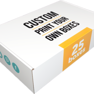 15x10x4 custom mailers (25 pack) with outside print