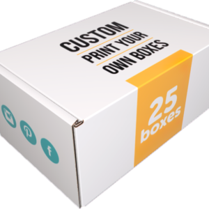 6x4x3 custom mailers (25 pack) with outside print