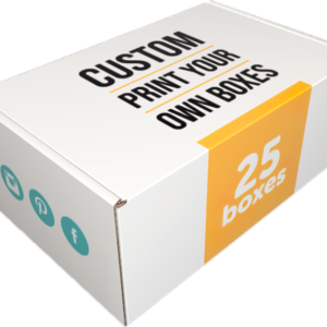 9x6x4 custom mailers (25 pack) with outside print