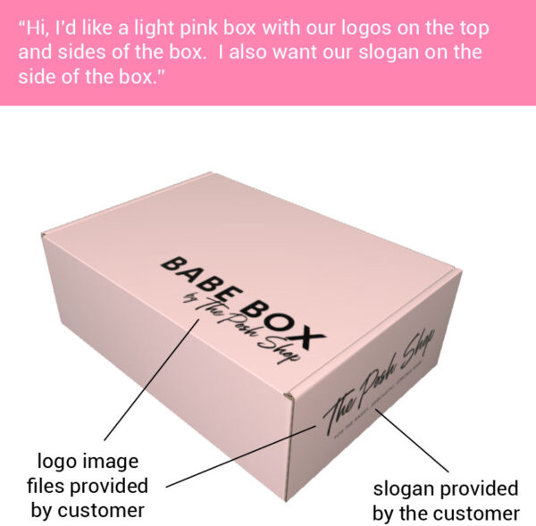 example basic desing requests pink box
